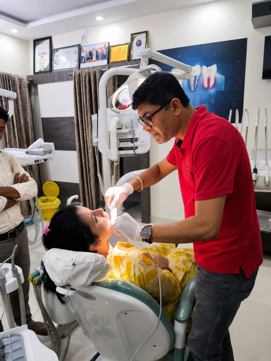 Advanced Diagnostic Dental Equipment at Maa Gayatri Dental Clinic